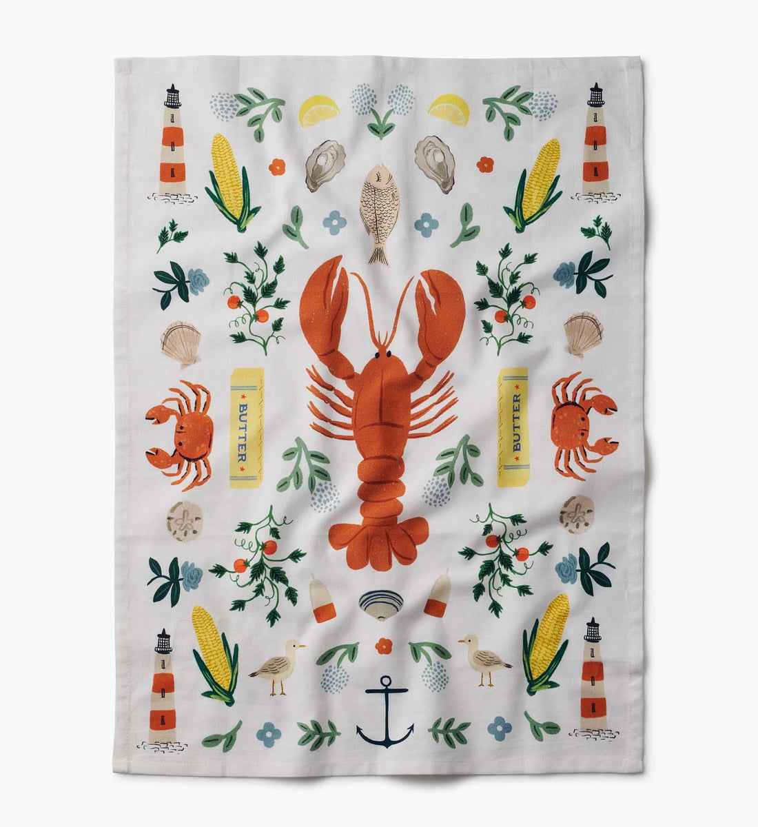 Cloverpaperco™ Tea Towel - Seaside
