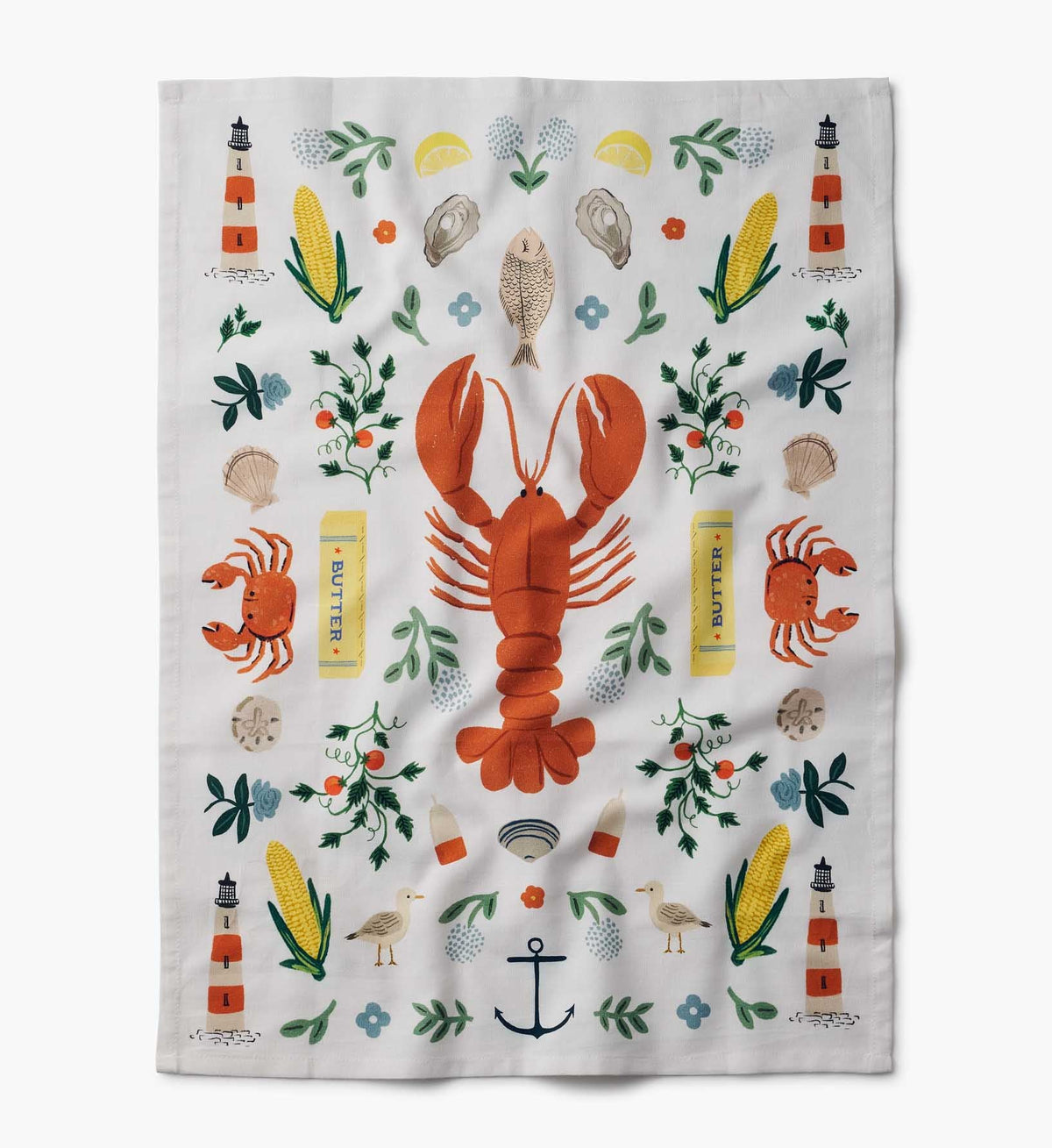 Cloverpaperco™ Tea Towel - Seaside