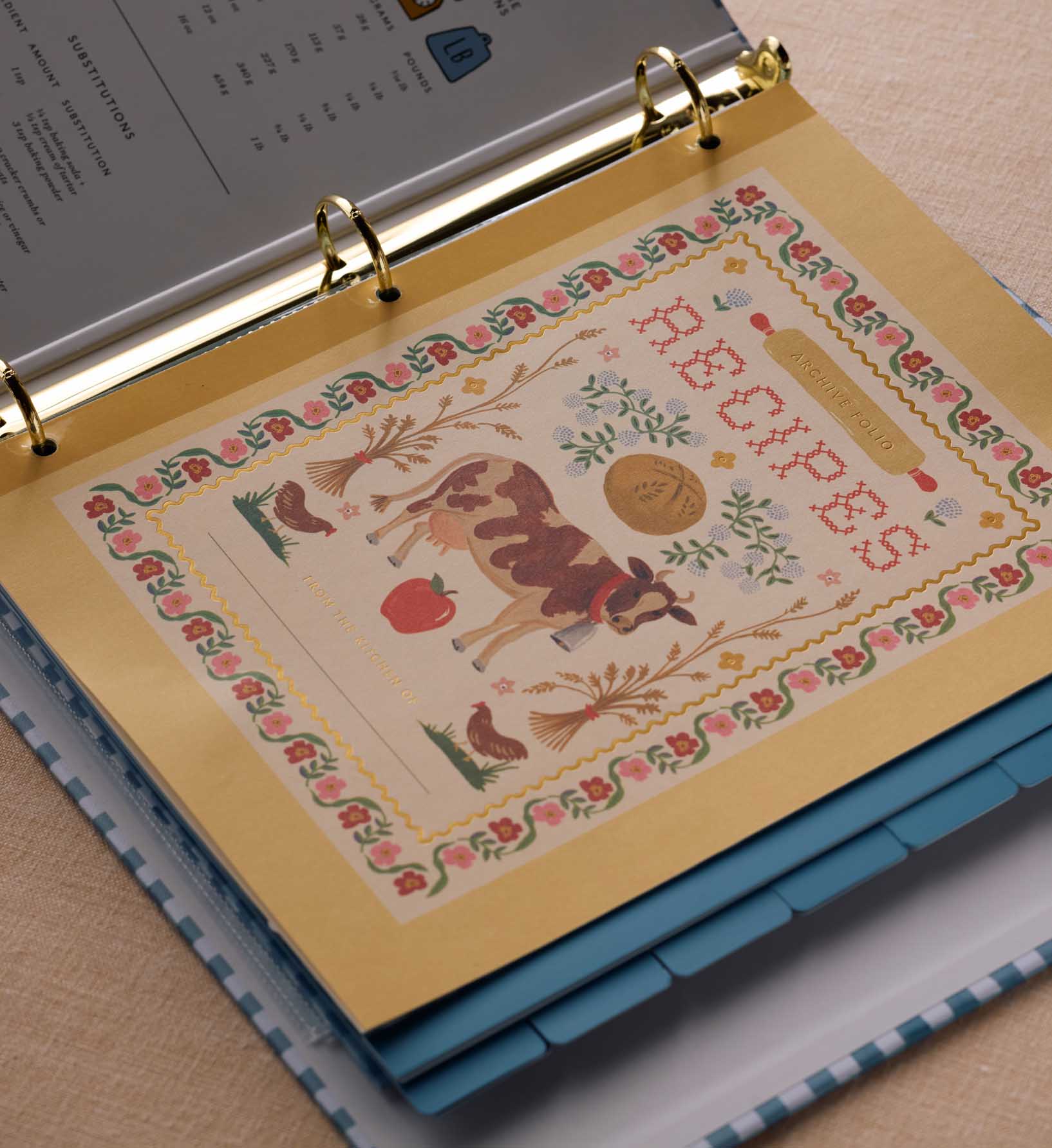 Cloverpaperco™ - Recipe Binder - Home Sweet Home