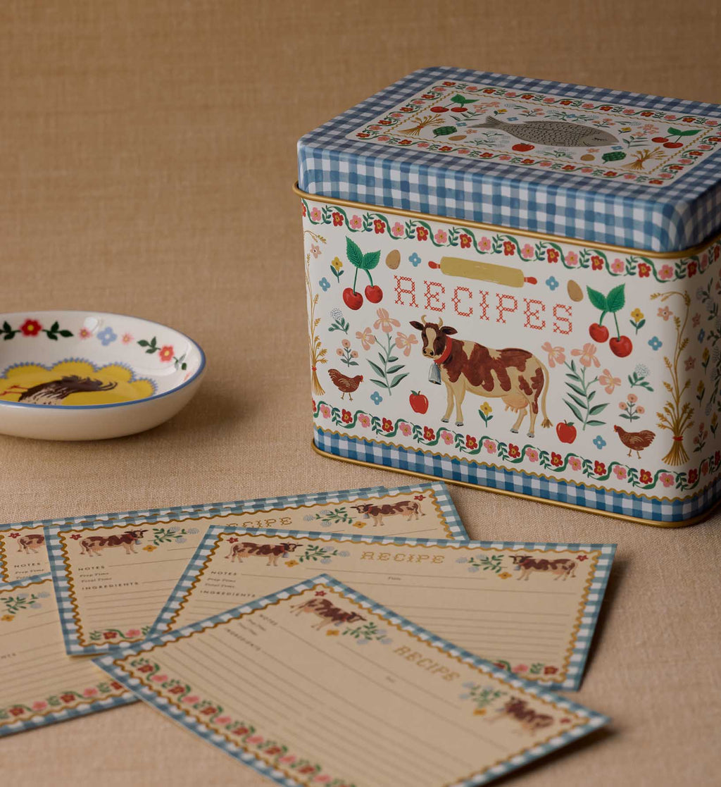 Cloverpaperco™ - Recipe Tin - Home Sweet Home