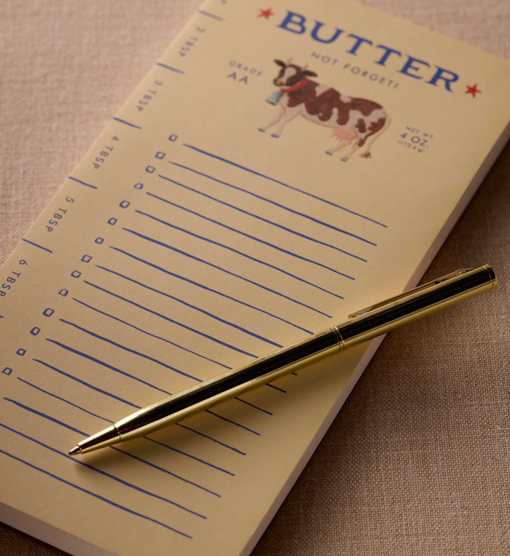 Cloverpaperco™ - Market Pad - Butter Not Forget