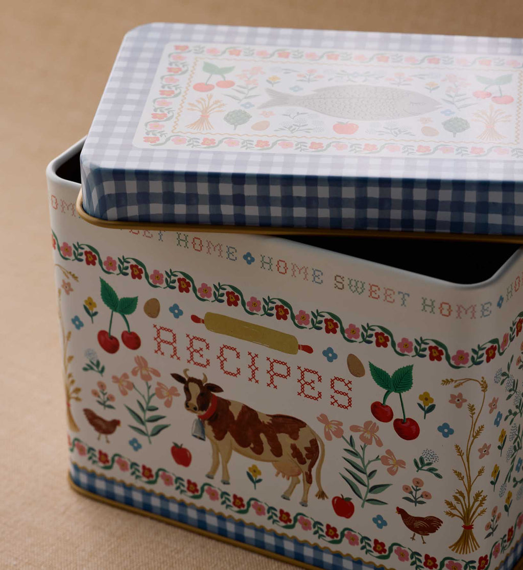 Cloverpaperco™ - Recipe Tin - Home Sweet Home