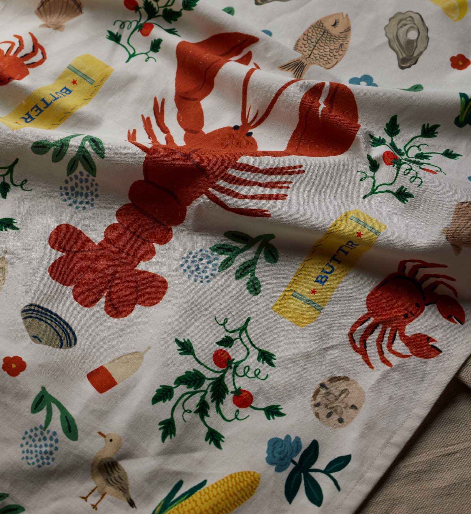 Cloverpaperco™ - Tea Towel - Seaside