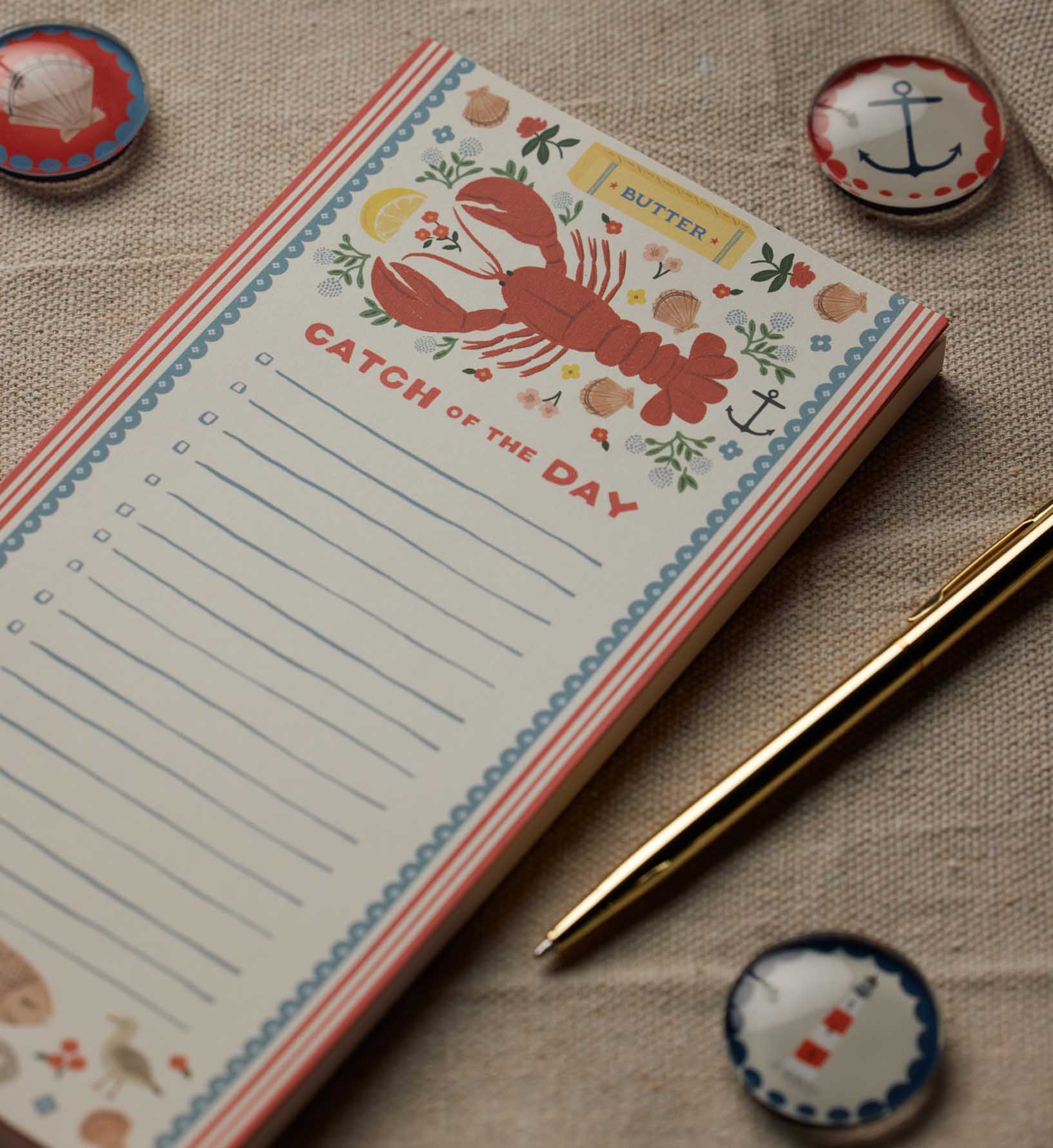 Cloverpaperco™ - Market Pad - Seaside