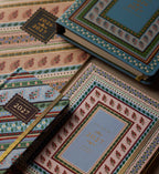 Cloverpaperco™ - 2027 12-Month Hardcover Pocket Planner - Paisley