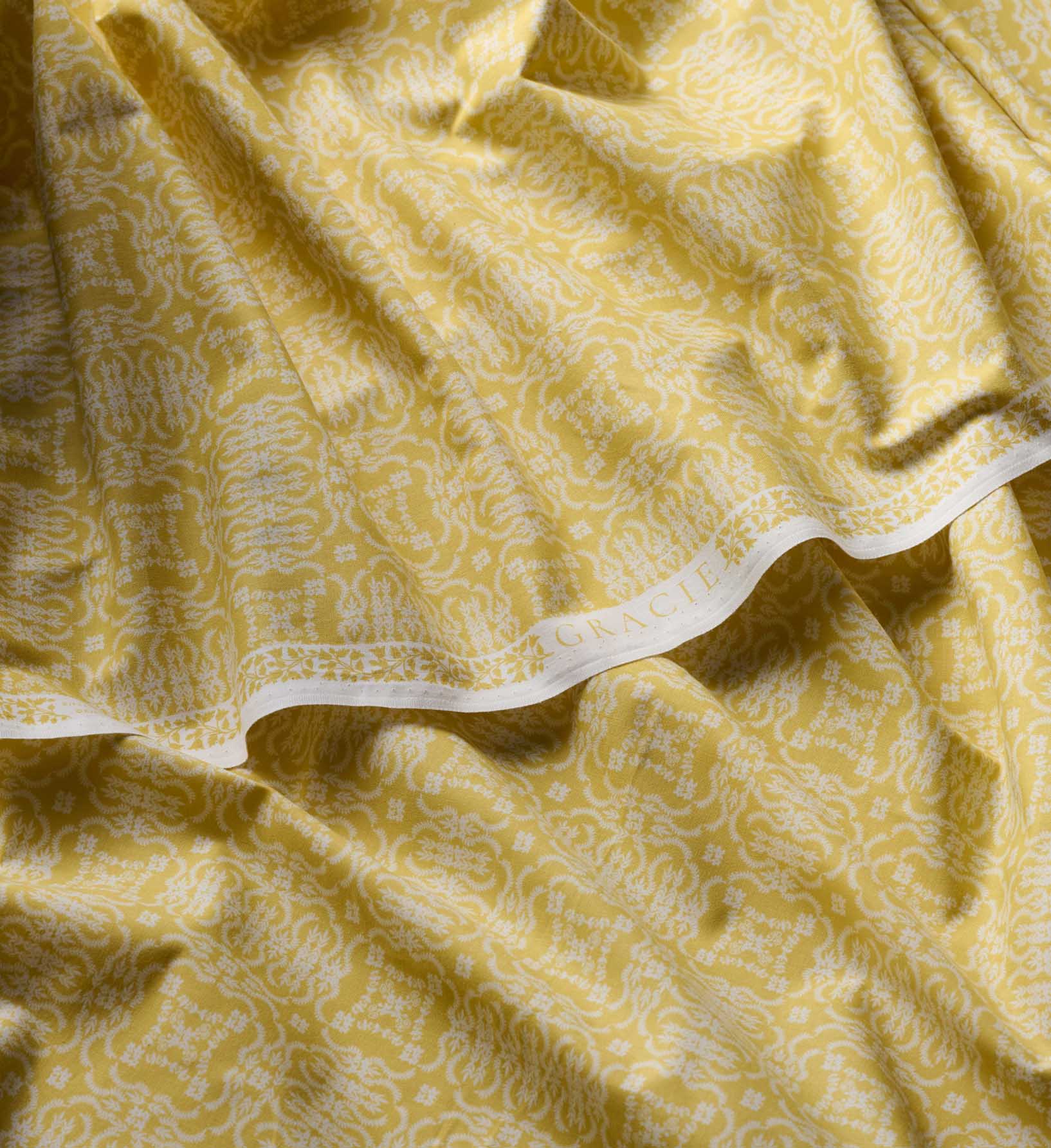 Cloverpaperco™ - Heritage Cotton Fabric - Butter