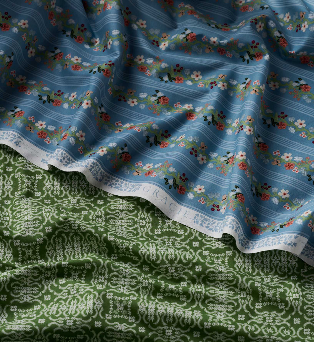 Cloverpaperco™ - Heritage Cotton Fabric - Sage