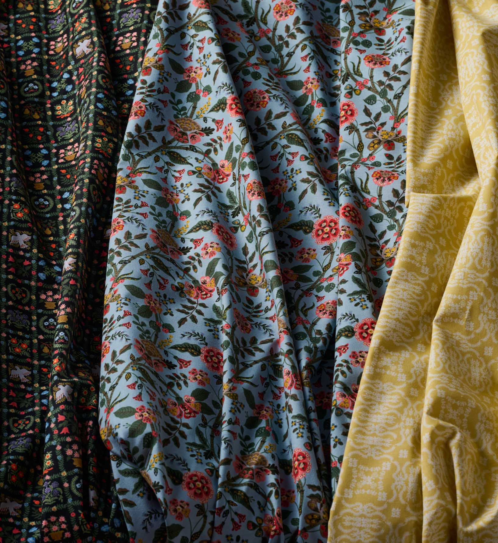 Cloverpaperco™ - Gracie Cotton Fabric - Slate