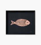 Cloverpaperco™ - Framed Wall Art - It's Fishy