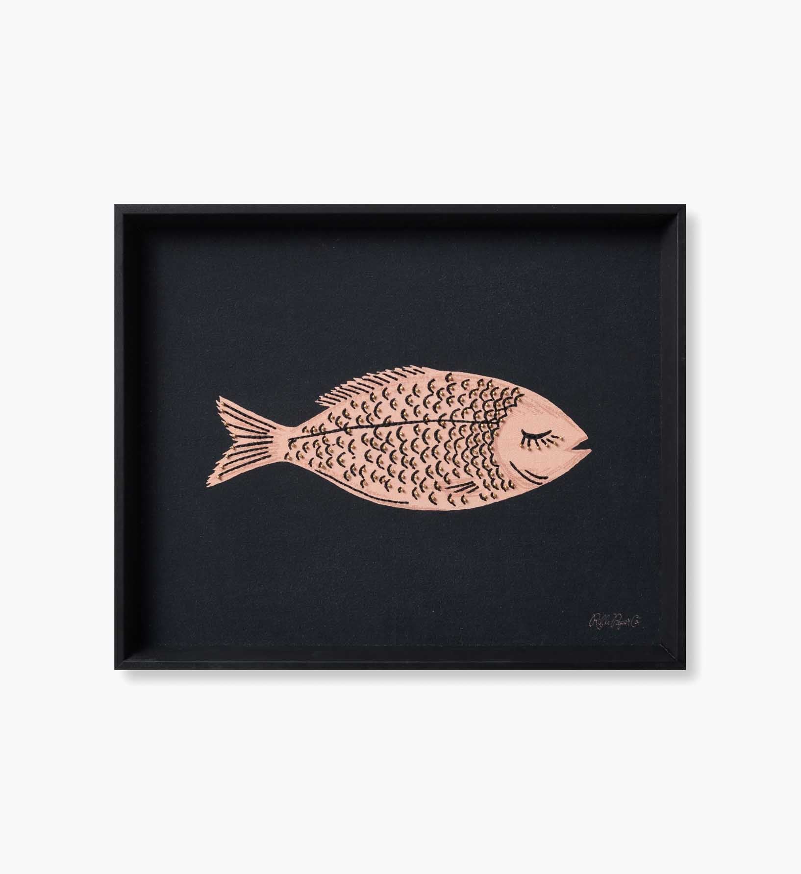Cloverpaperco™ - Framed Wall Art - It's Fishy