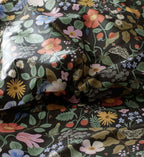 Cloverpaperco™ - Percale Duvet Cover - Strawberry Fields Black