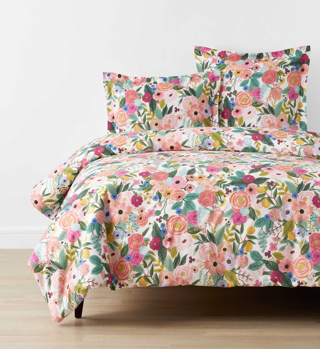 Cloverpaperco™ - Percale Duvet Cover - Garden Party