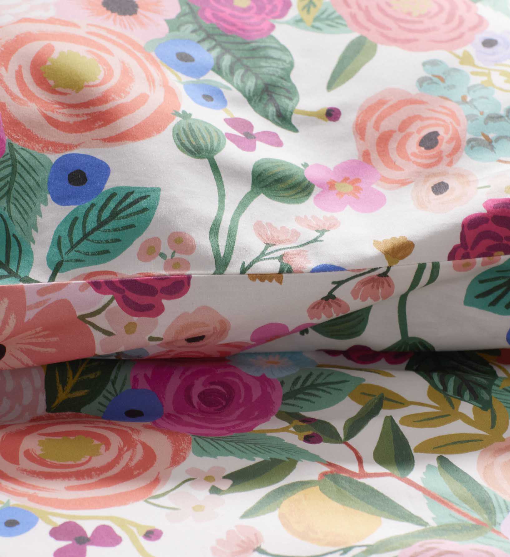 Cloverpaperco™ - Percale Duvet Cover - Garden Party