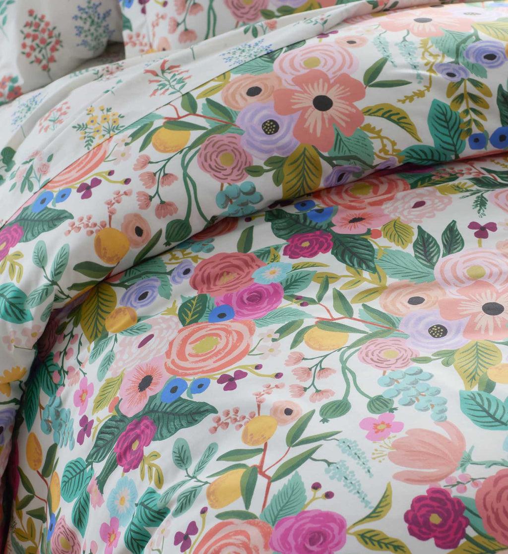 Cloverpaperco™ - Percale Duvet Cover - Garden Party