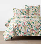 Cloverpaperco™ - Sateen Duvet Cover - Peacock Blush