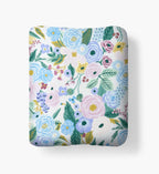 Cloverpaperco™ - Percale Fitted Sheet - Garden Party Lilac