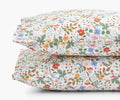 Cloverpaperco™ - Percale Pillowcases - Strawberry Fields White