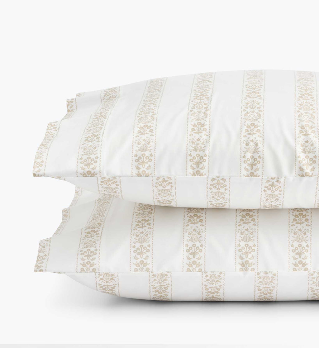 Cloverpaperco™ - Sateen Pillowcases - Estee Stripe
