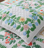 Cloverpaperco™ - Cotton Quilted Sham - Helena