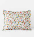 Cloverpaperco™ - Percale Sham - Strawberry Fields White