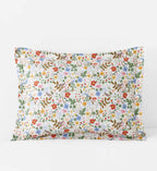 Cloverpaperco™ - Percale Sham - Strawberry Fields White