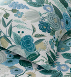 Cloverpaperco™ - Percale Sham - Garden Party Blue