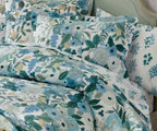 Cloverpaperco™ - Percale Sham - Garden Party Blue