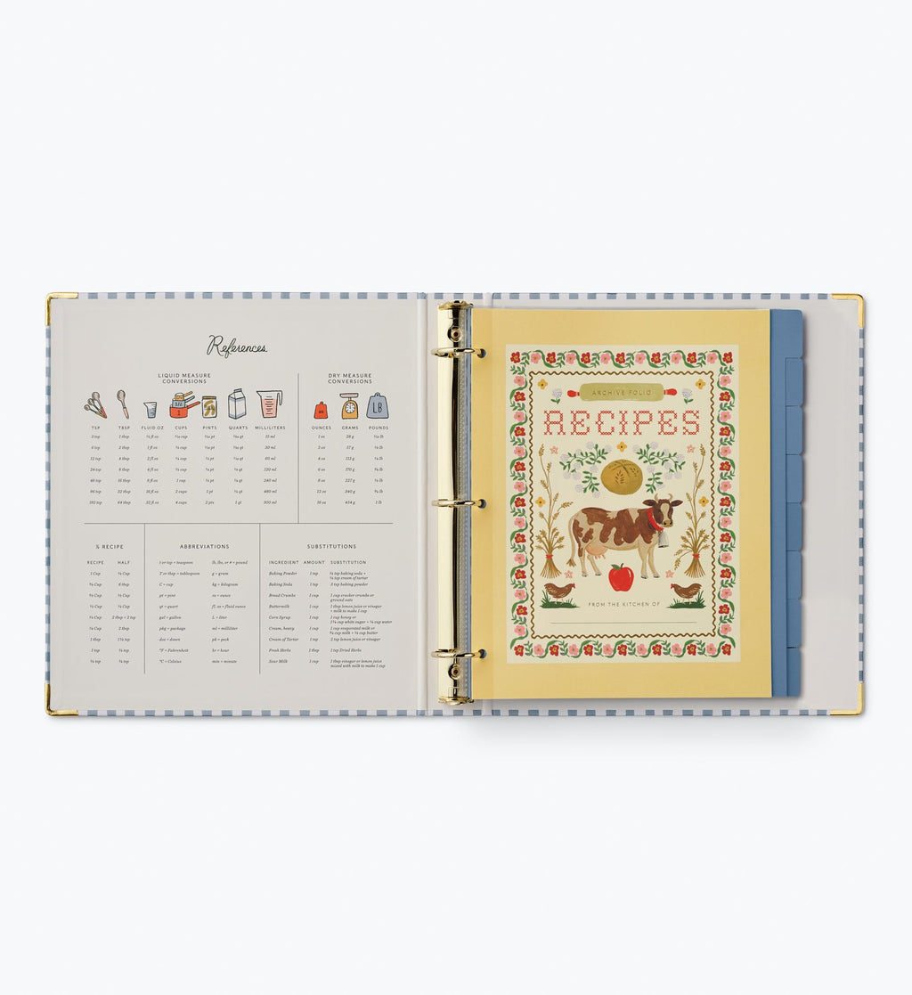 Cloverpaperco™ - Recipe Binder - Home Sweet Home