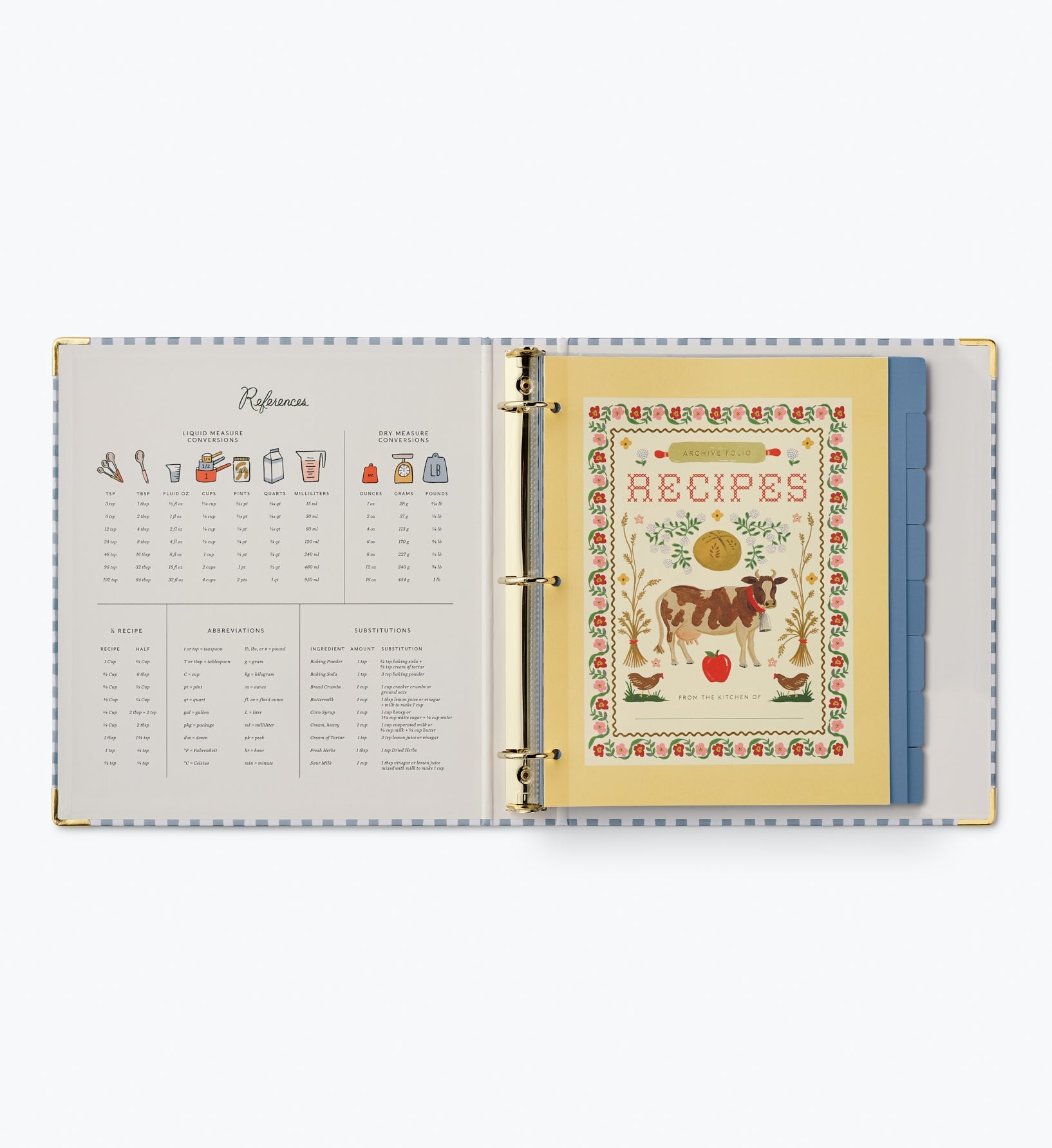 Cloverpaperco™ - Recipe Binder - Home Sweet Home