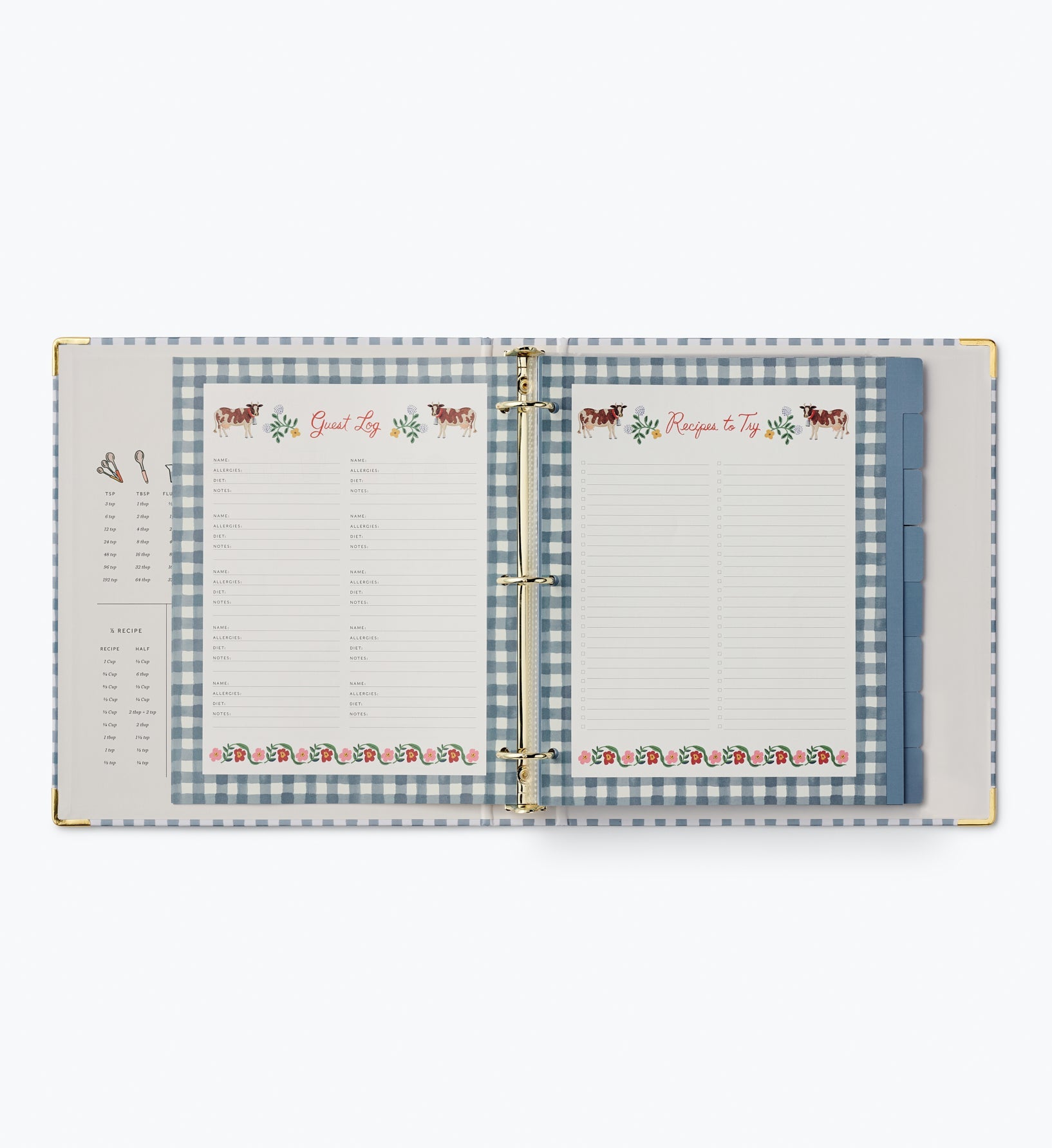 Cloverpaperco™ - Recipe Binder - Home Sweet Home