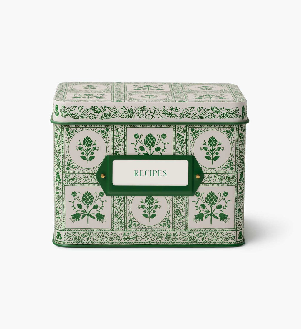 Cloverpaperco™ - Recipe Tin - Artichoke