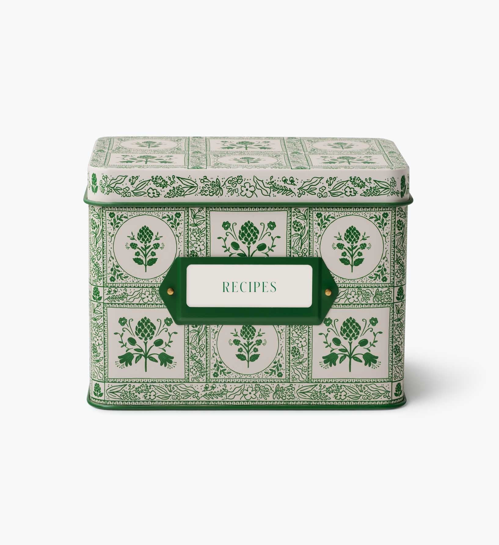 Cloverpaperco™ - Recipe Tin - Artichoke