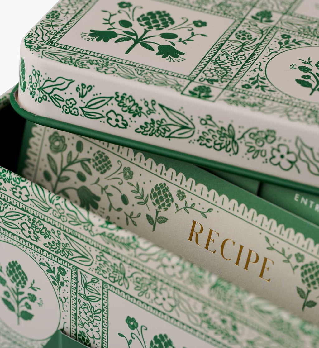 Cloverpaperco™ - Recipe Tin - Artichoke