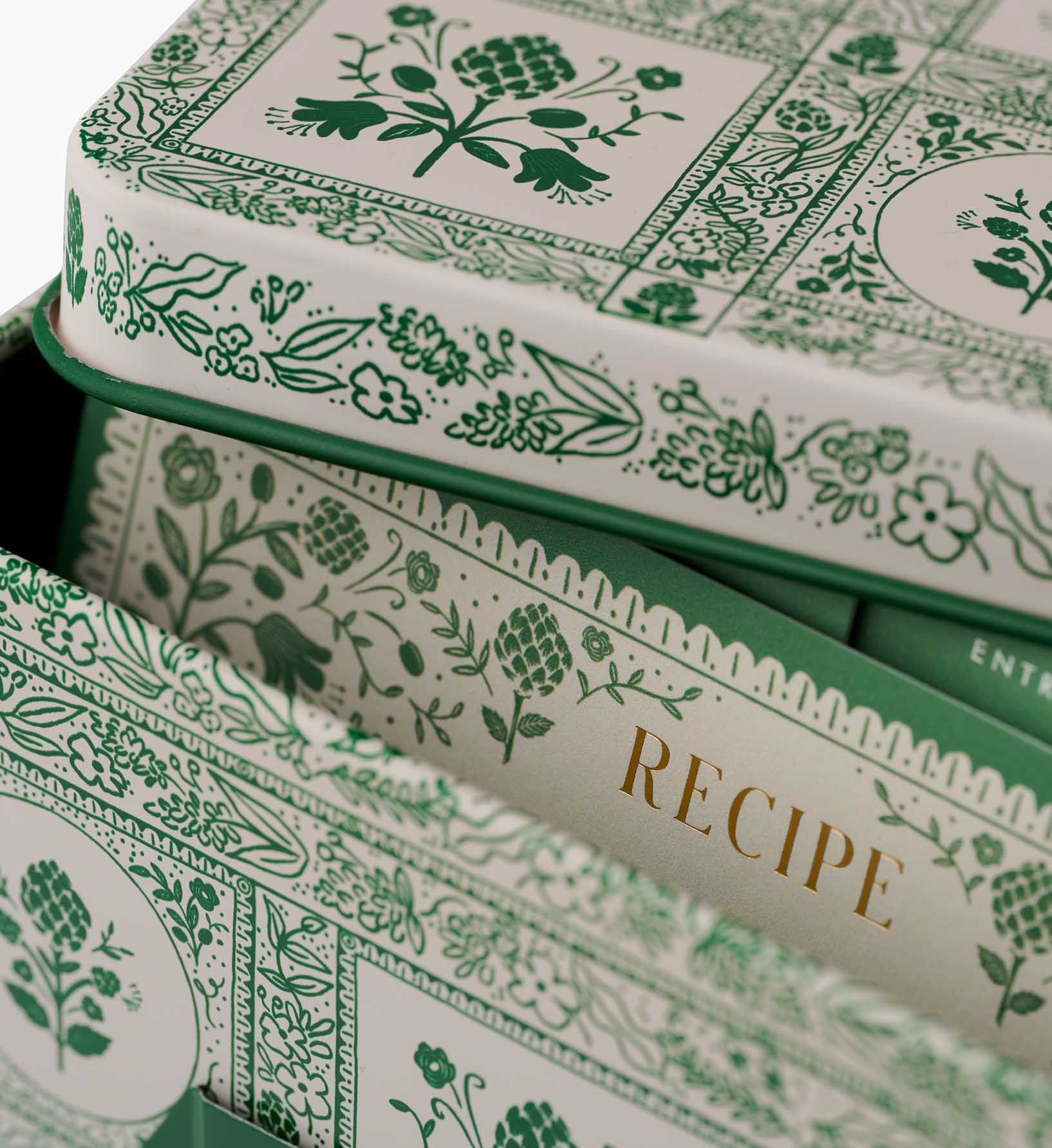 Cloverpaperco™ - Recipe Tin - Artichoke
