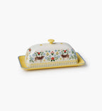 Cloverpaperco™ - Porcelain Butter Dish - Home Sweet Home
