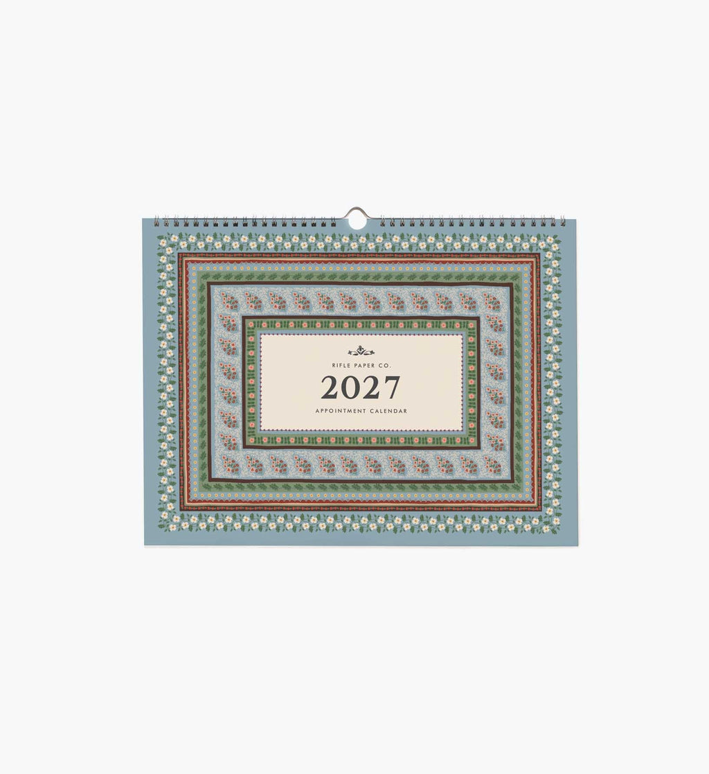 Cloverpaperco™ - 2027 Appointment Calendar - Paisley