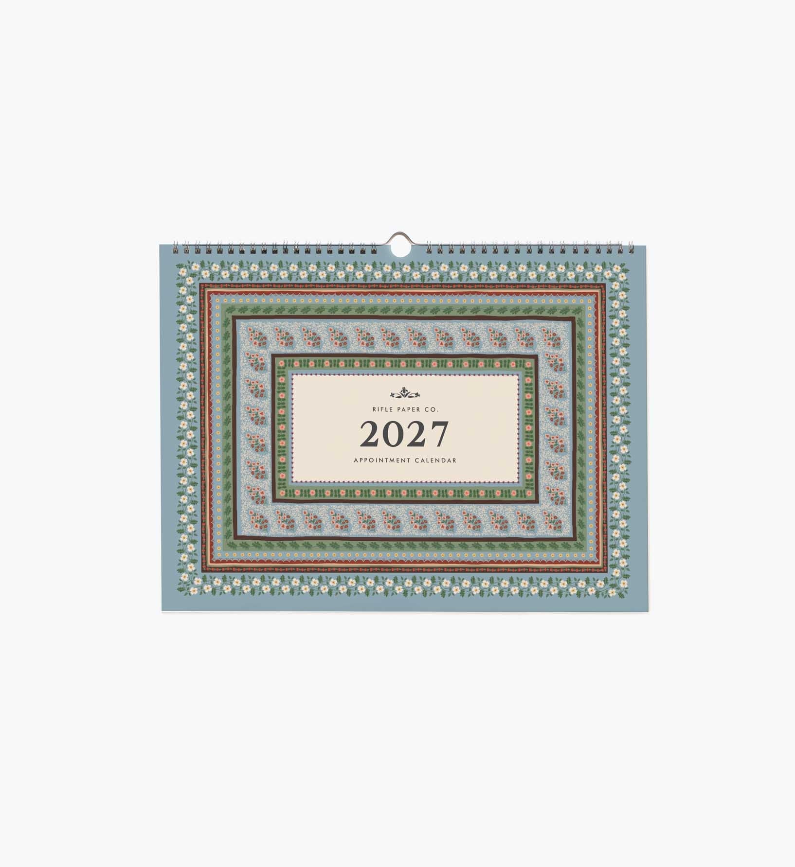 Cloverpaperco™ - 2027 Appointment Calendar - Paisley