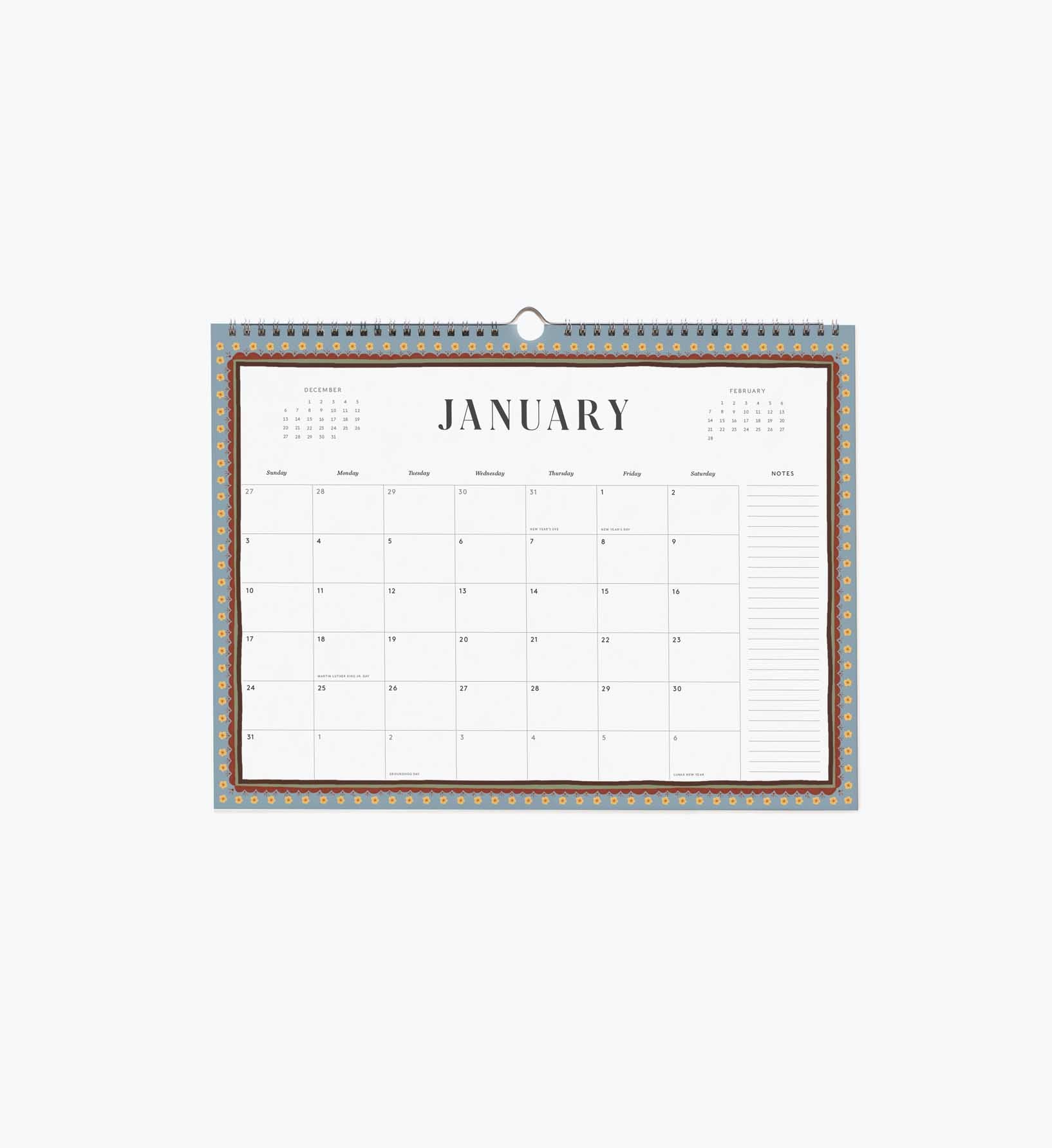 Cloverpaperco™ - 2027 Appointment Calendar - Paisley