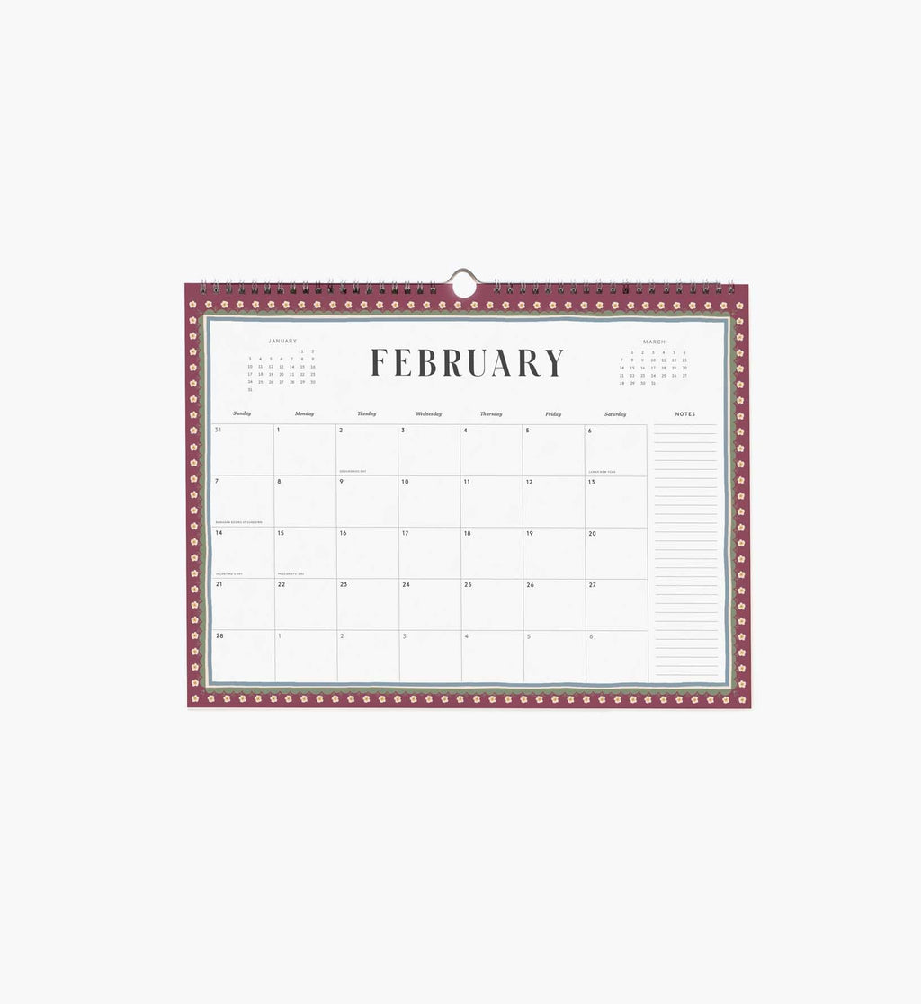 Cloverpaperco™ - 2027 Appointment Calendar - Paisley