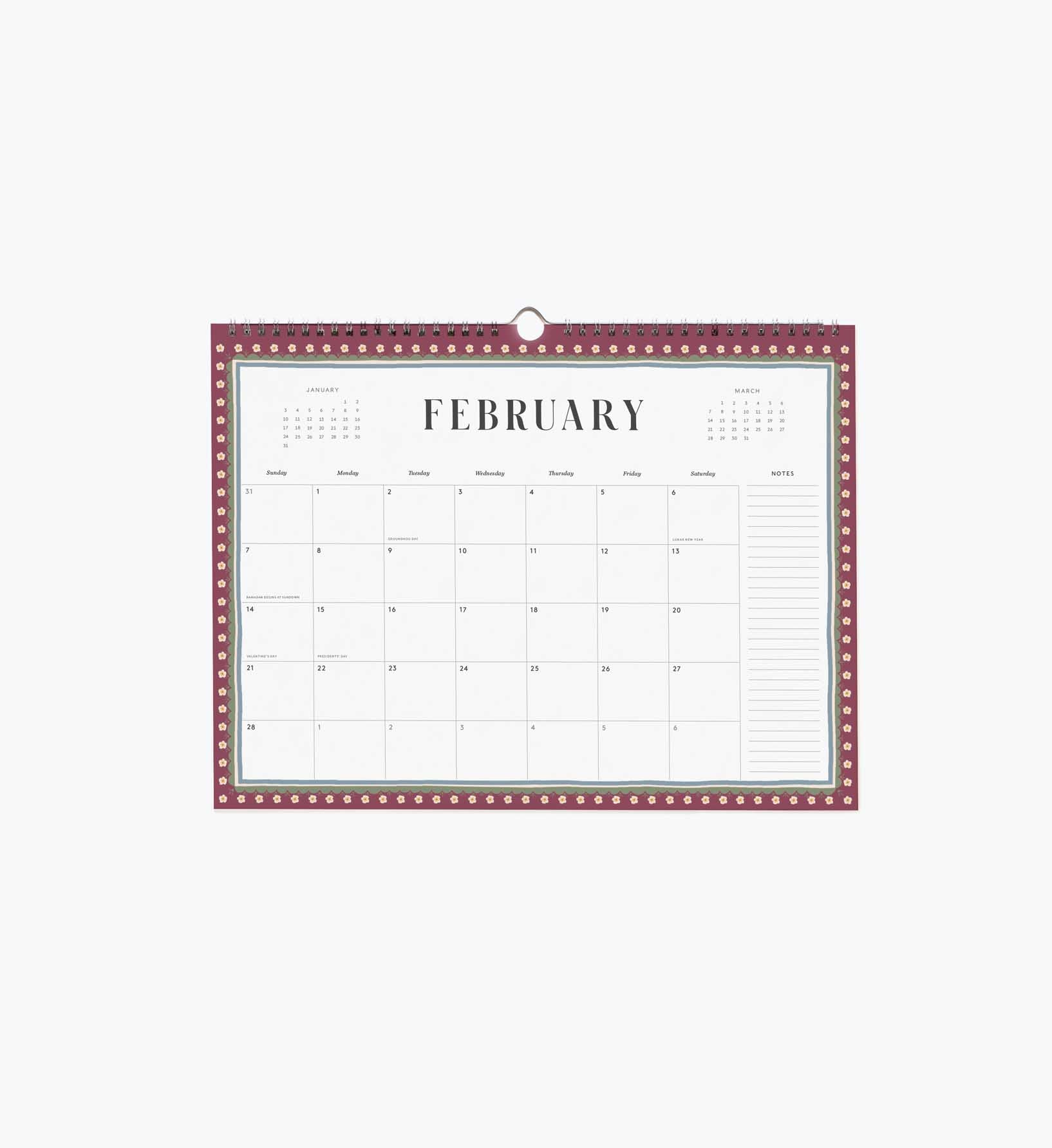 Cloverpaperco™ - 2027 Appointment Calendar - Paisley