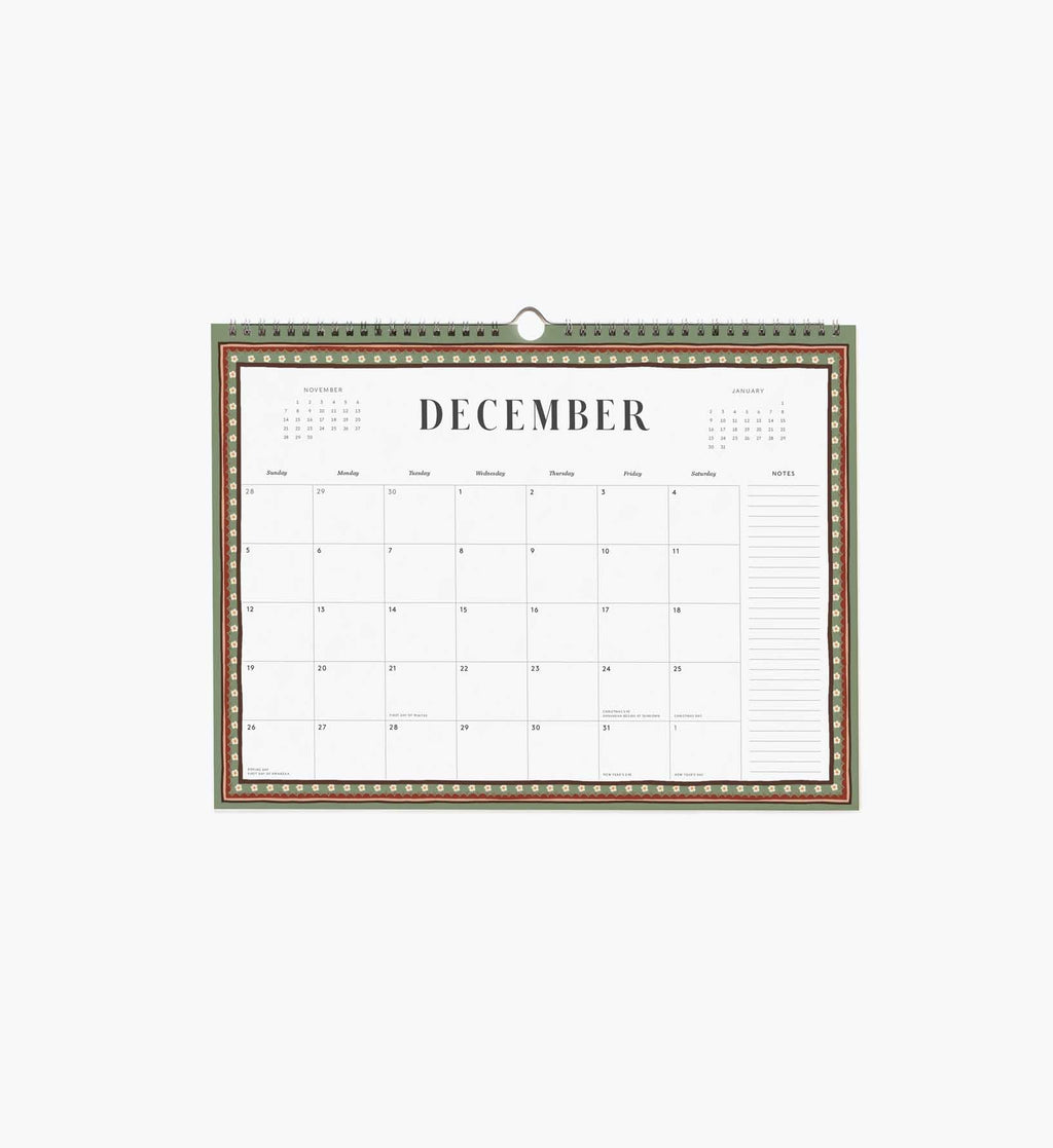 Cloverpaperco™ - 2027 Appointment Calendar - Paisley