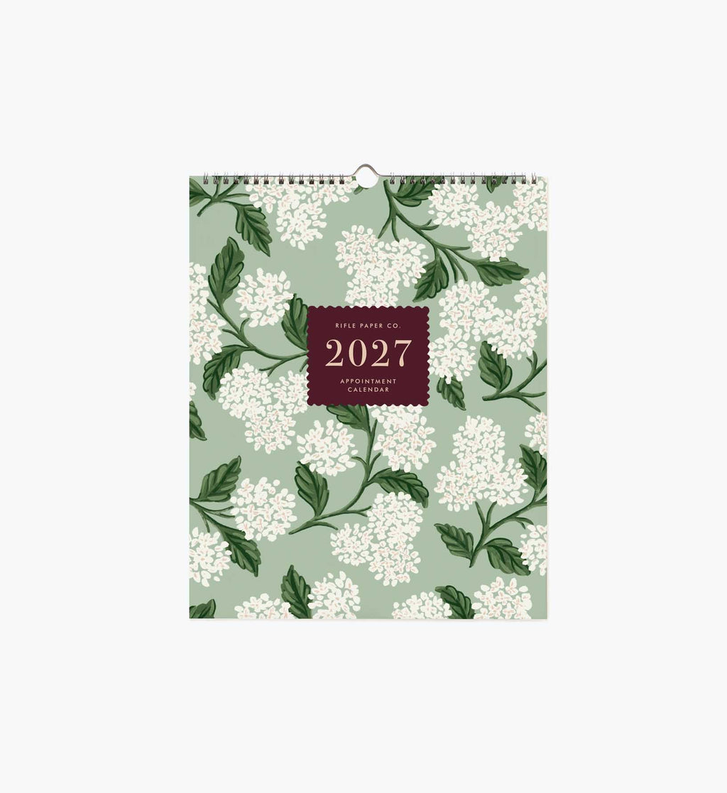Cloverpaperco™ - 2027 Appointment Calendar - Floral