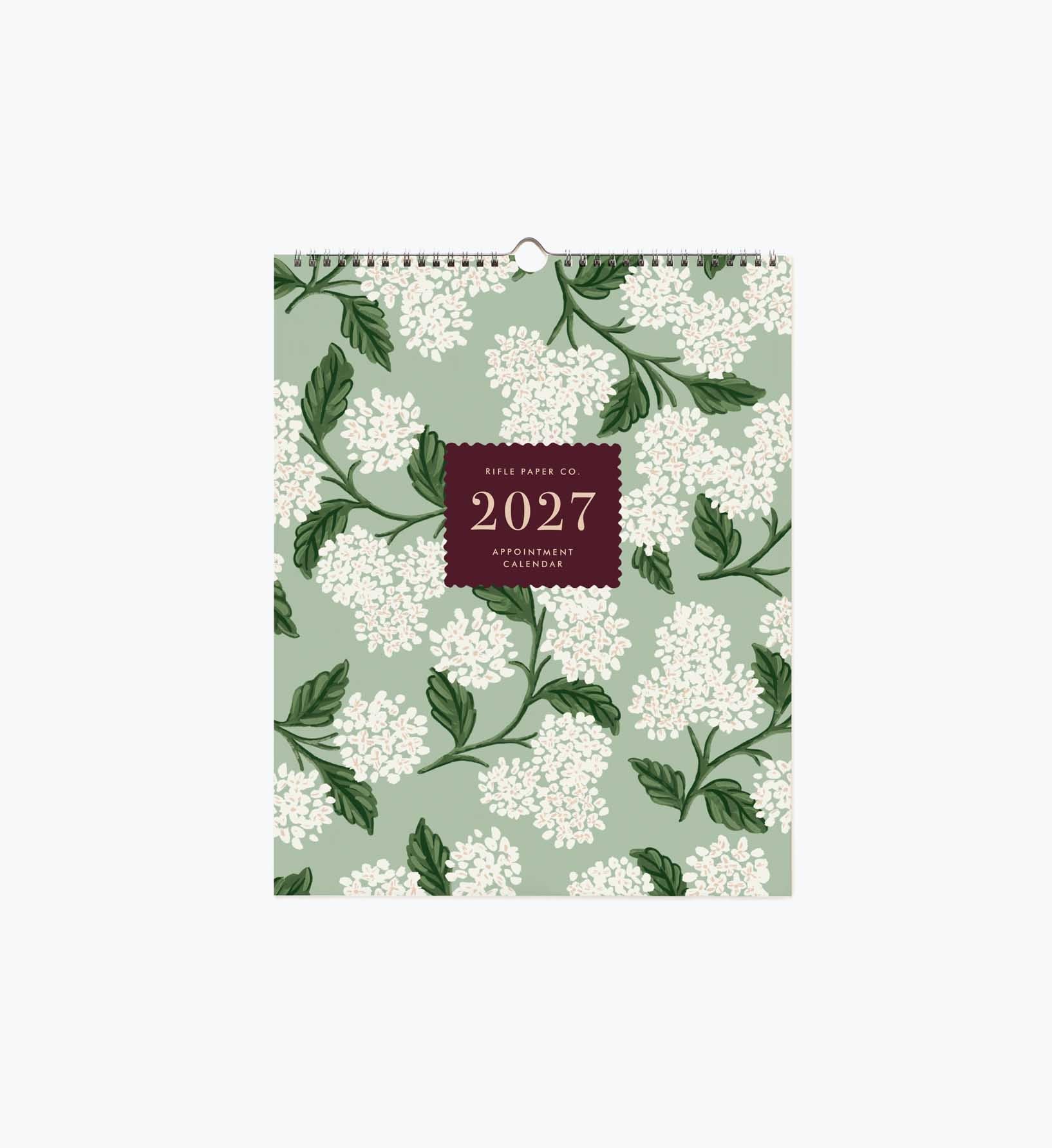 Cloverpaperco™ - 2027 Appointment Calendar - Floral