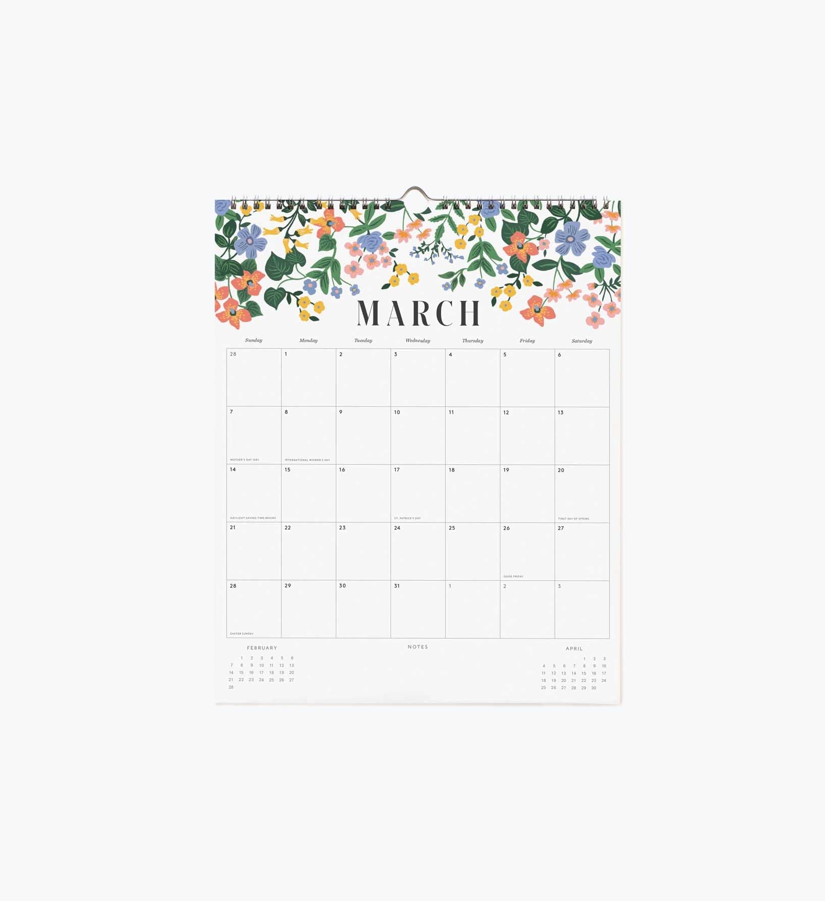 Cloverpaperco™ - 2027 Appointment Calendar - Floral