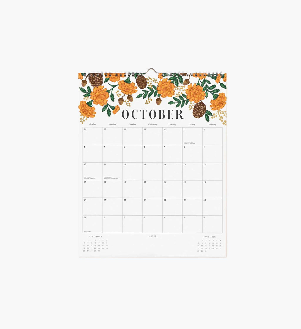 Cloverpaperco™ - 2027 Appointment Calendar - Floral