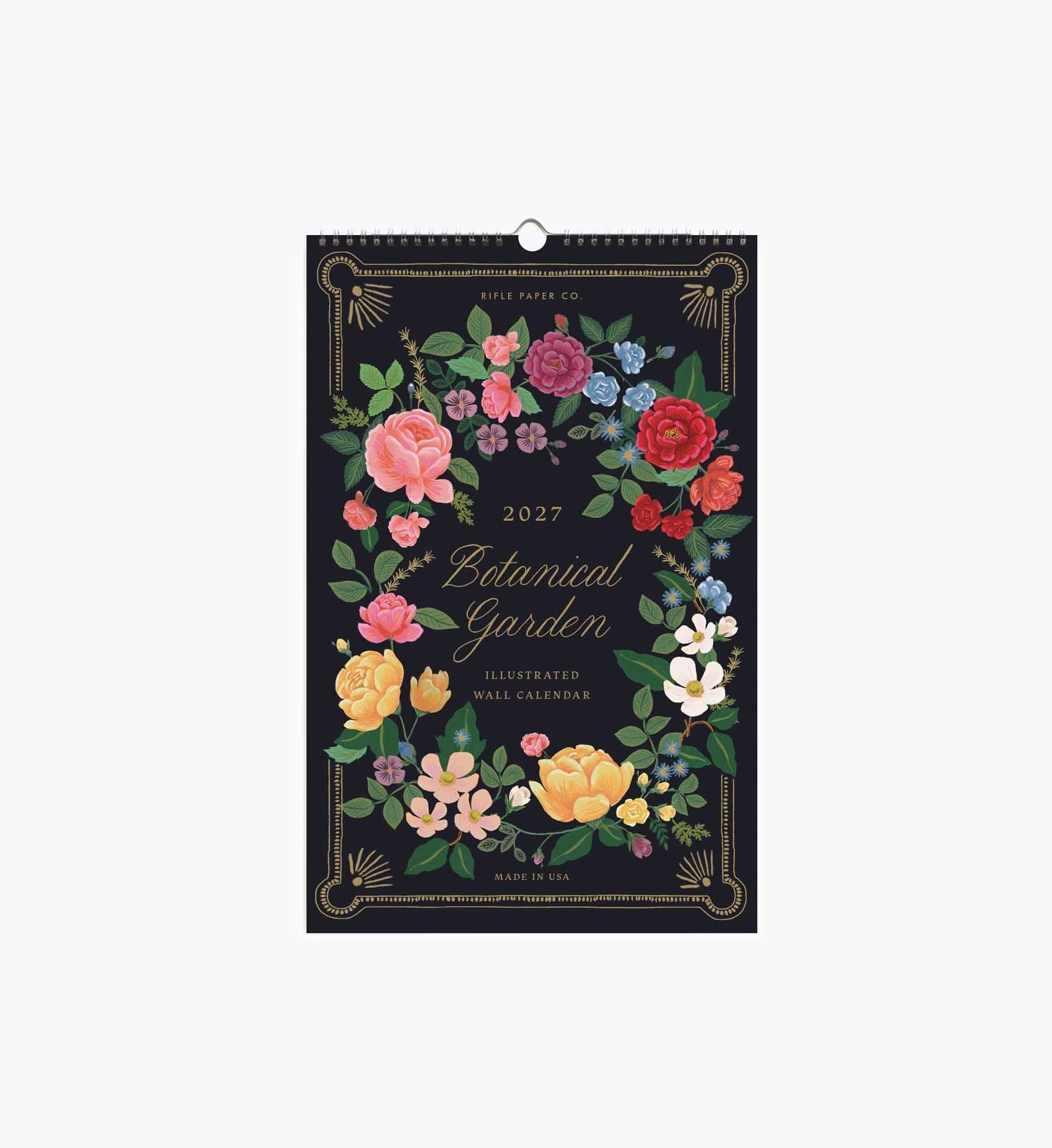 Cloverpaperco™ - 2027 Wall Calendar - Botanical Garden
