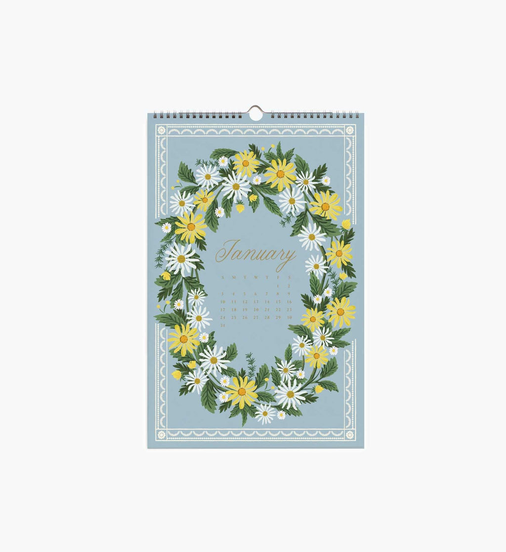 Cloverpaperco™ - 2027 Wall Calendar - Botanical Garden