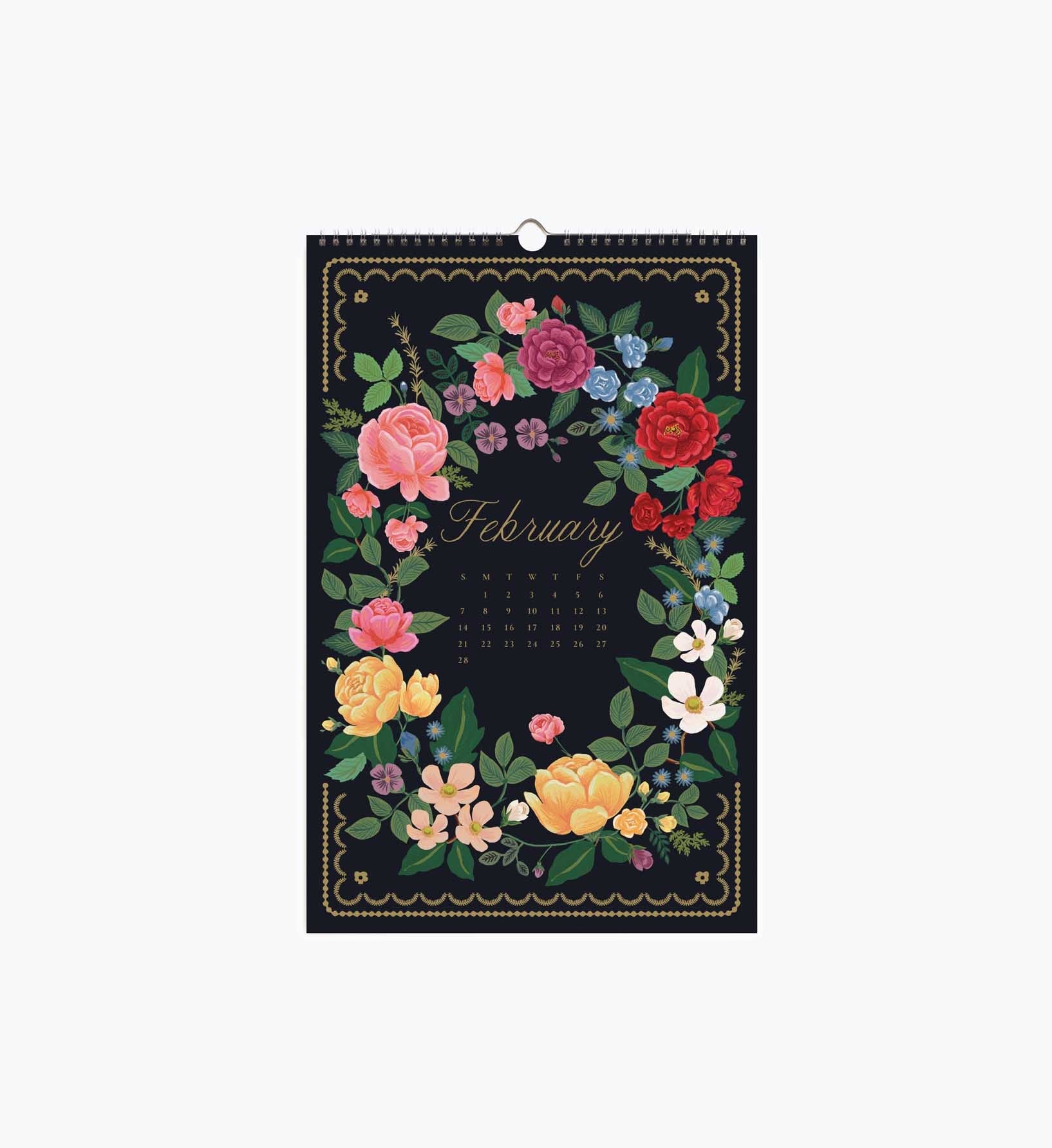 Cloverpaperco™ - 2027 Wall Calendar - Botanical Garden