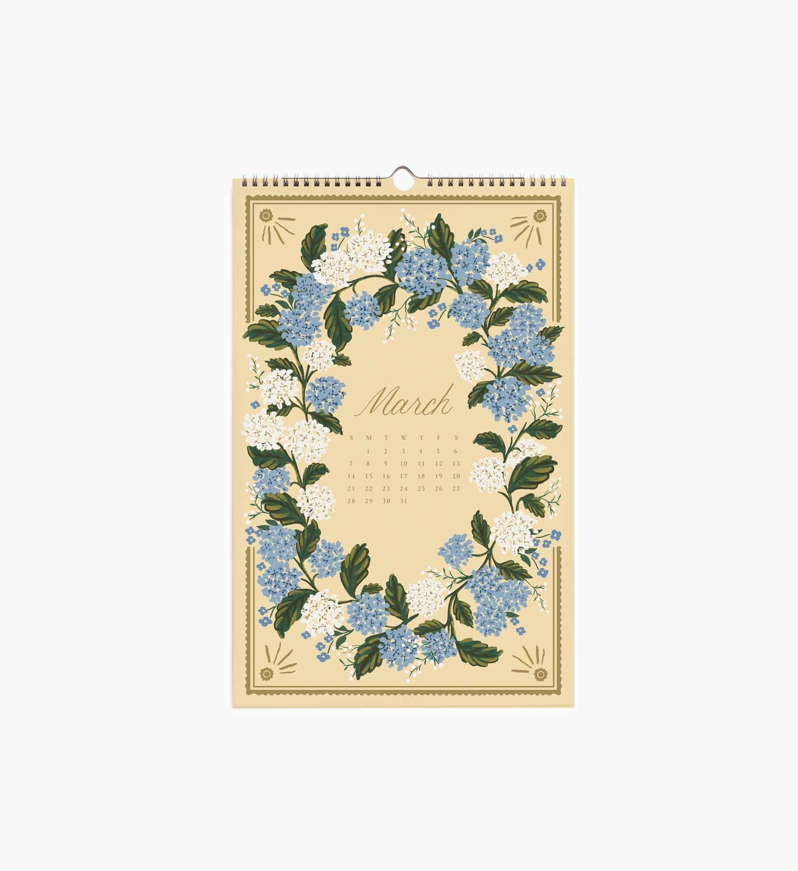 Cloverpaperco™ - 2027 Wall Calendar - Botanical Garden