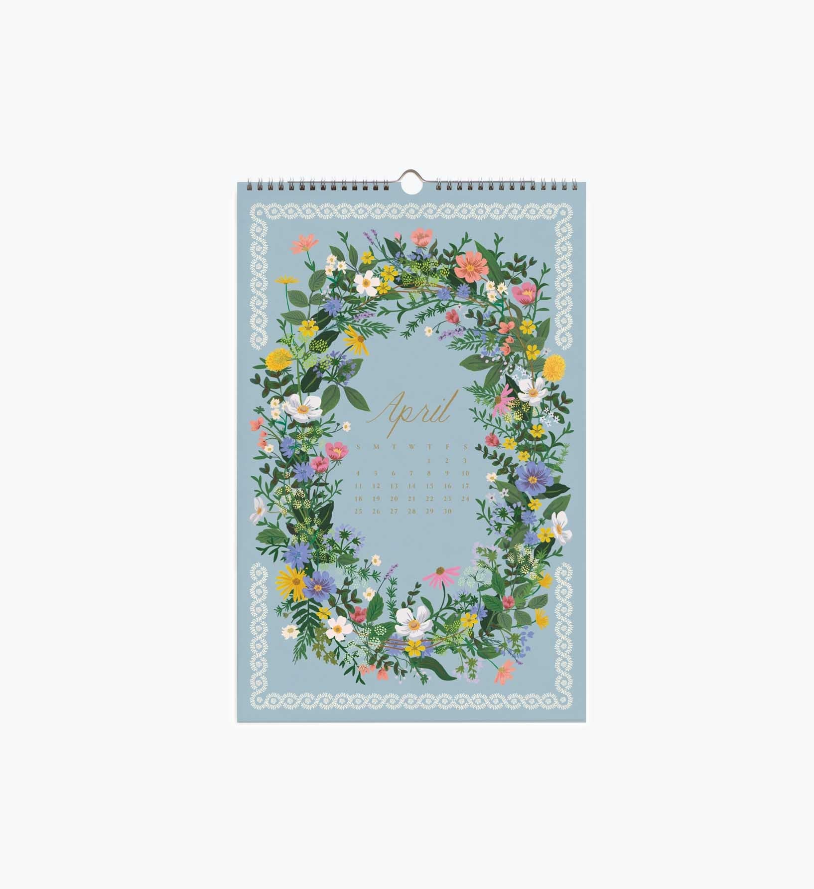 Cloverpaperco™ - 2027 Wall Calendar - Botanical Garden